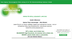 Desktop Screenshot of hypnose-weimar.com
